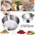 Stainless Steel Rice Washing Bowl