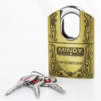 Mindy Top Security Padlock With Bullet Keys - Image 2