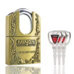 Mindy Top Security Padlock With Bullet Keys