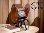 Leather Formal Belt For Men - Image 3