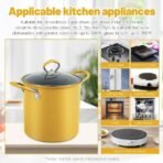 Deep Frying Pot with Strainer Basket 3L – Non-Stick Oil Separator Fryer Pot with Lid | Tempura Chicken French Fries Fish Frying Cookware - Image 5