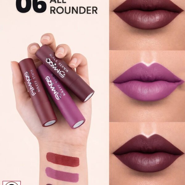 Mars Matte Lipsticks Set (06- All Rounder)