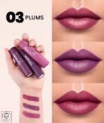 Mars Matte Lipsticks Set (03- PLUMS)