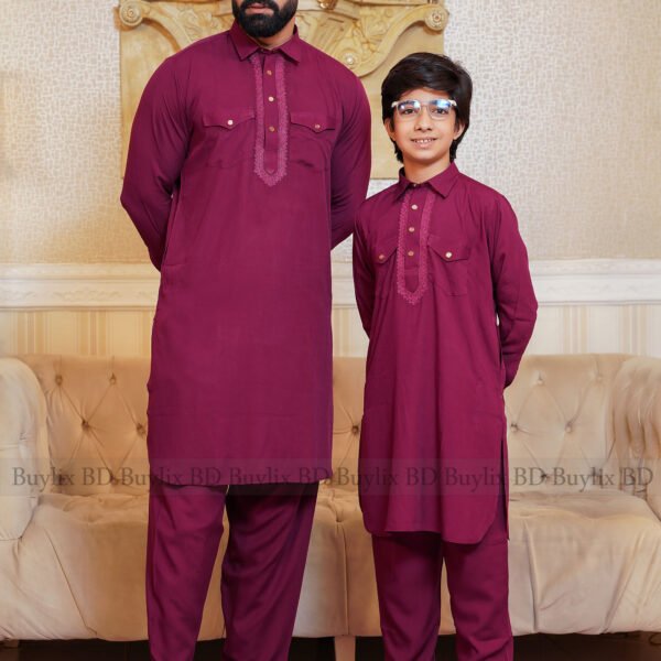 Sultan Father & Son Kabli Set – Deep Merun