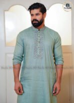 Luxury Sequence Men’s Panjabi – Paste - Image 2