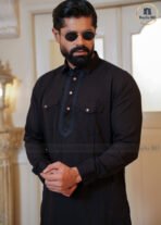 Sultan Father & Son Kabli Set – Black - Image 2