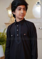 Sultan Father & Son Kabli Set – Black - Image 3