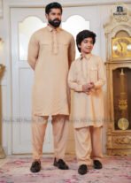 Sultan Father & Son Kabli Set – Biscuit