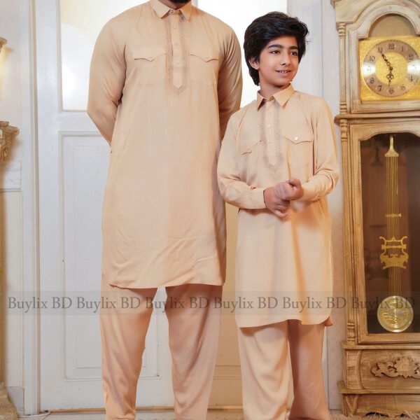 Sultan Father & Son Kabli Set – Biscuit