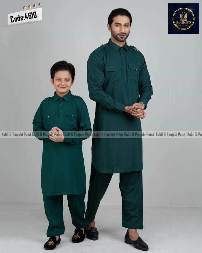 Traditional Style Kabli Set – Green Traditional Style Kabli Set – Green - Image 1