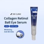 3W Clinic Collagen Retinol Ball Eye Serum 30ml – Dark Circle & Wrinkle Care (Korea) - Image 5