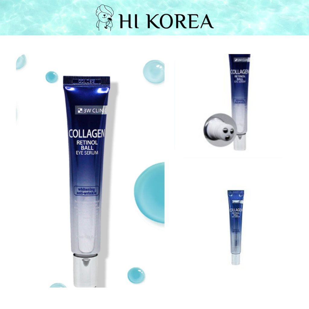 3W Clinic Collagen Retinol Ball Eye Serum 30ml 4