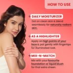 Dot & Key Strawberry Dew In-The-Spotlight Strobe Cream (Pearl Pink) – Instant Dewy Glow & Makeup Primer - Image 7