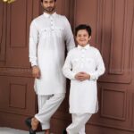 Traditional Style Kabli Set – White