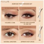 FOCALLURE 2 In 1 Mascara Eyliner - Image 6
