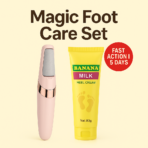 Ultimate Foot Care Combo (Rechargeable Callus Remover + Banana Milk Cream) - Image 6
