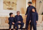 Sultan Father & Son Kabli Set – Deep Blue - Image 4