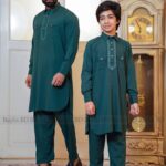 Sultan Father & Son Kabli Set – Green