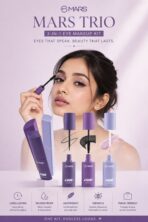 MARS TRIO 3-in-1 Eye Makeup Kit – Eyeliner, Mascara & Eyeshadow - 2 Pcs- (Combo) - Image 2