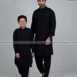 Traditional Men’s Kabli Set – Black