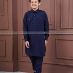 Traditional Kids Kabli Set – Deep Blue