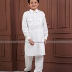 Traditional Kids Kabli Set – White