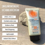𝟑𝐰 𝐂𝐥𝐢𝐧𝐢𝐜 𝐈𝐧𝐭𝐞𝐧𝐬𝐢𝐯𝐞 𝐔𝐕 𝐒𝐮𝐧𝐛𝐥𝐨𝐜𝐤 𝐂𝐫𝐞𝐚𝐦- 𝐒𝐏𝐅 𝟓𝟎+ PA+++🌞| Korean - Image 2