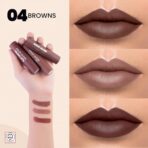 Mars Matte Lipsticks Set (04- Brown)